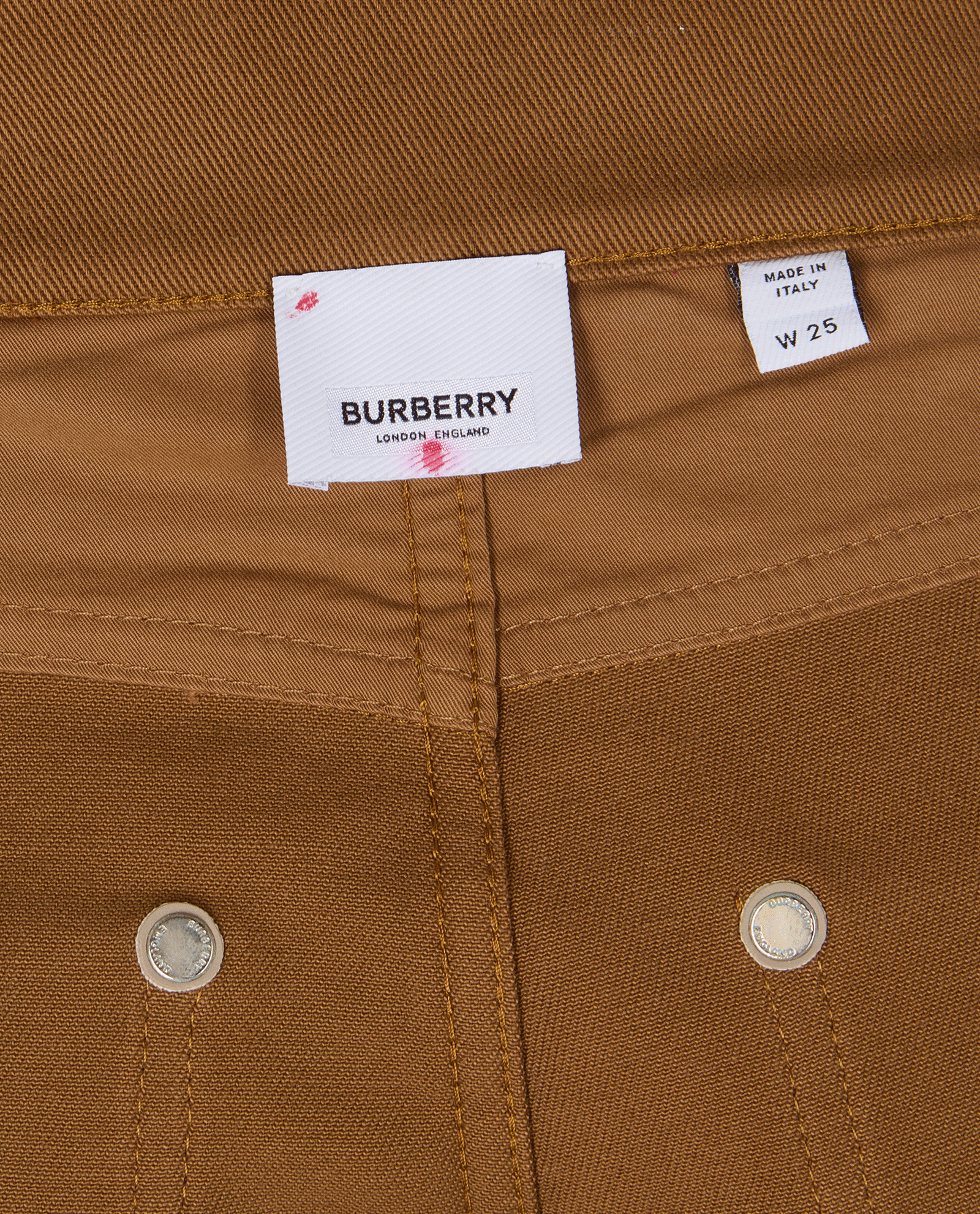 Burberry Multipocket Cord Detail Jeans, &pound;150, Clothing, Tan, Cotton, Other view