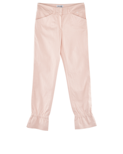 Chanel Flared Hem Jeans, Cotton, Pink, UK6, 2*