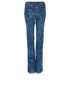Chanel 16S Floral Distressed Jeans, back view