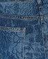 Chanel 16S Floral Distressed Jeans, other view