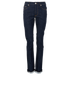 Christian Dior Folded Oblique Slim-Fit Jeans, &pound;395, Clothing, Blue, Cotton/Denim, Front view