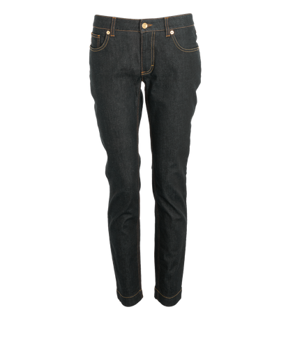 Dolce & Gabbana Kate Jeans, &pound;110, Clothing, Blue, Denim, Front view