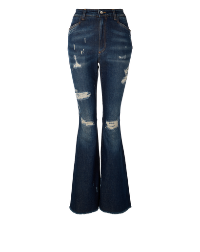 Dolce & Gabbana Distressed Flared Jeans, front view