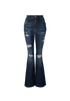Dolce & Gabbana Distressed Flared Jeans, front view