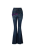 Dolce & Gabbana Distressed Flared Jeans, back view