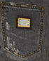 Dolce and Gabbana Discolored Jeans, other view