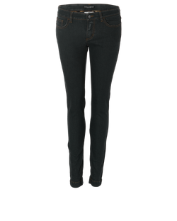Dolce & Gabbana Fit Jeans, Cotton, Blue, UK8, 3*