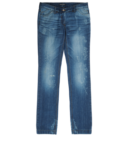 Dolce & Gabbana Distressed Bootcut Jeans, front view