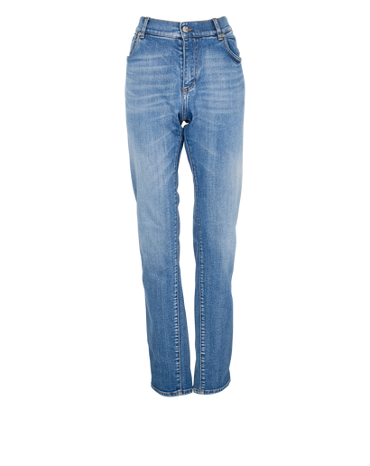 Dolce & Gabbana Skinny Jeans, &pound;120, Clothing, Blue, Cotton, Front view