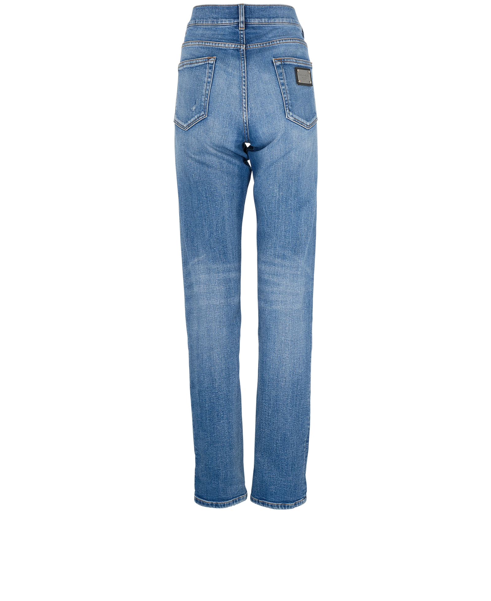 Dolce & Gabbana Skinny Jeans, &pound;120, Clothing, Blue, Cotton, Back view