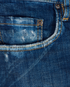 DSQUARED2 Distressed Biker Jeans, &pound;130, Clothing, Blue, Cotton, Other view