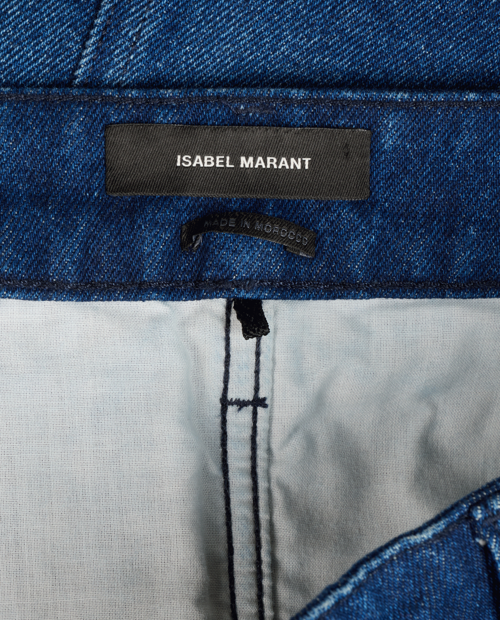 Isabel Marant Kelissa Jeans, &pound;60, Clothing, Blue, Cotton/Denim, Other view
