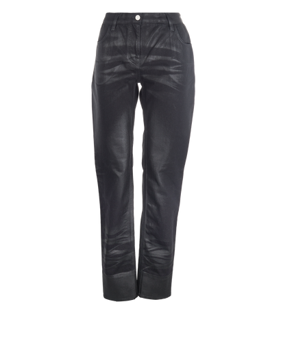 Givenchy Metallic Jeans, front view