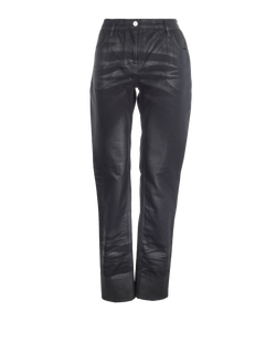 Givenchy Metallic Jeans, Denim, Black, UK10, 3*