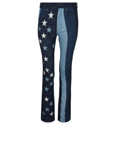 Givenchy Star Embroidered Jeans, front view