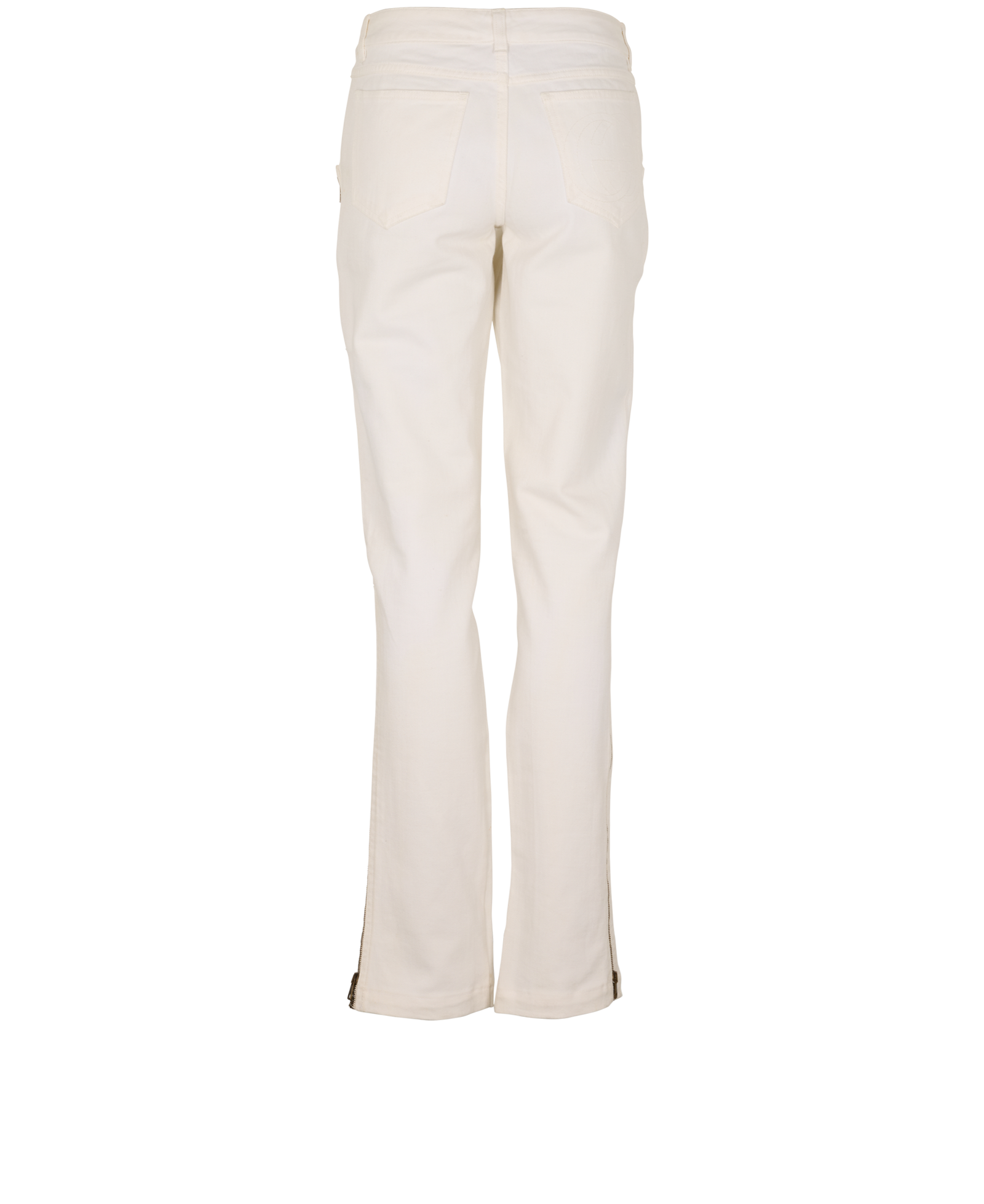 Gucci Straight Leg Jeans, &pound;120, Clothing, Cream, Denim, Back view