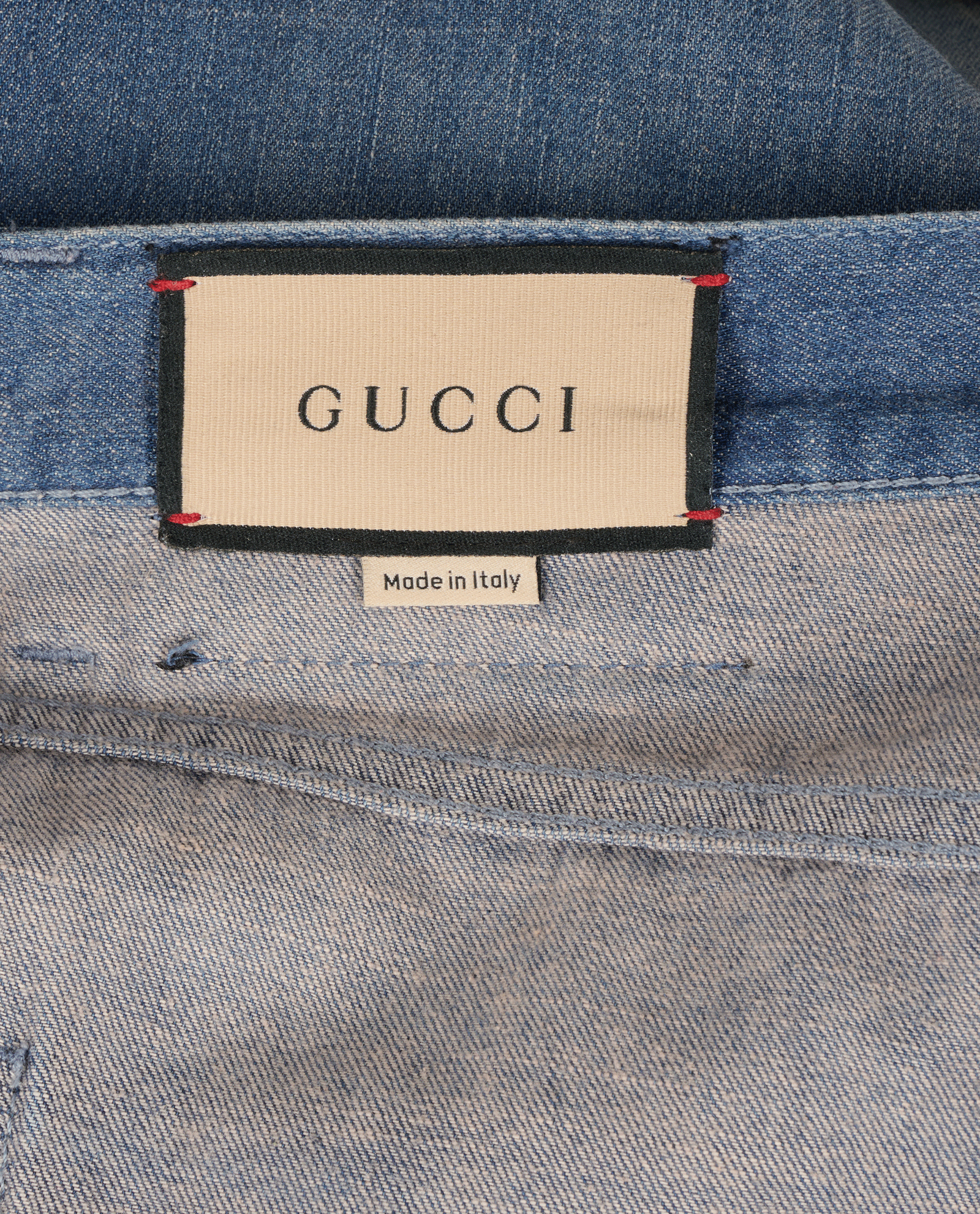 Gucci Flare Jeans, &pound;150, Clothing, Blue, Cotton, Other view