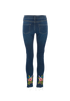 Gucci Floral Embroidered Jeans, back view
