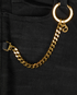 Gucci Gold Chain Detail Jeans, other view