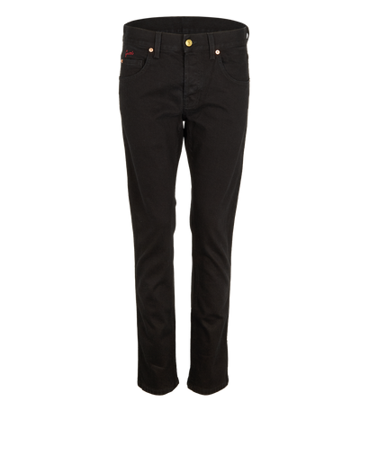 Gucci Logo Jeans, front view