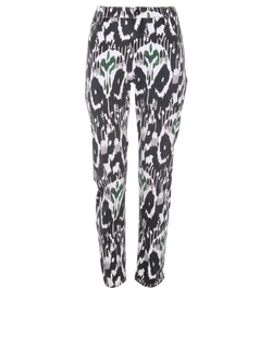 Isabel Marant Slim Jeans, Cotton, Black/White, UK14, 2*