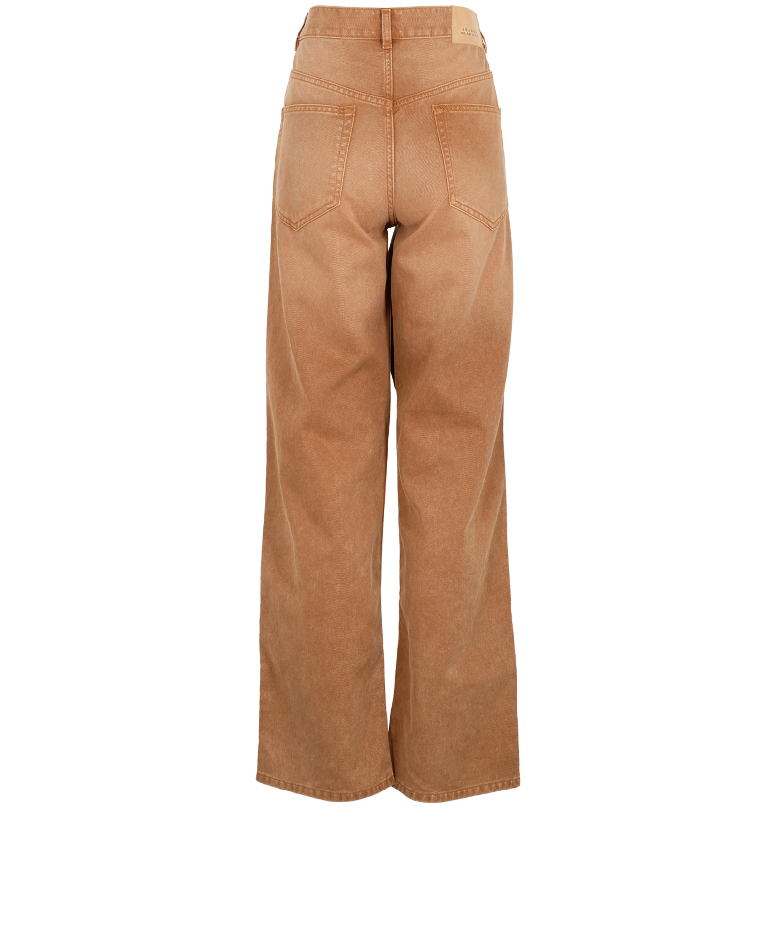 Isabel Marant Jenny Jeans, &pound;90, Clothing, Brown, Fabric, Back view