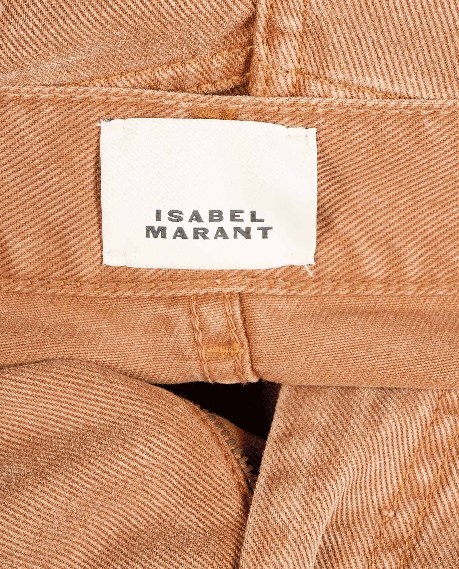 Isabel Marant Jenny Jeans, &pound;90, Clothing, Brown, Fabric, Other view