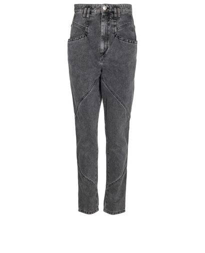 Isabel Marant Nadeloisa Tapered Leg Jeans, front view