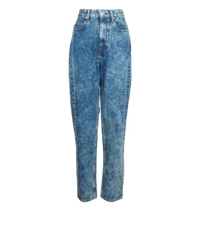 Isabel Marant Etoile Acid Wash Jeans, front view