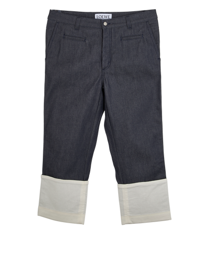 Loewe Fisherman Jeans, &pound;220, Clothing, Blue, Cotton, Front view