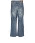 Loewe Distressed Cropped Jeans, back view