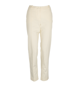 Loro Piana Straight-Leg Jeans, Cotton, Cream, UK 10, 3*