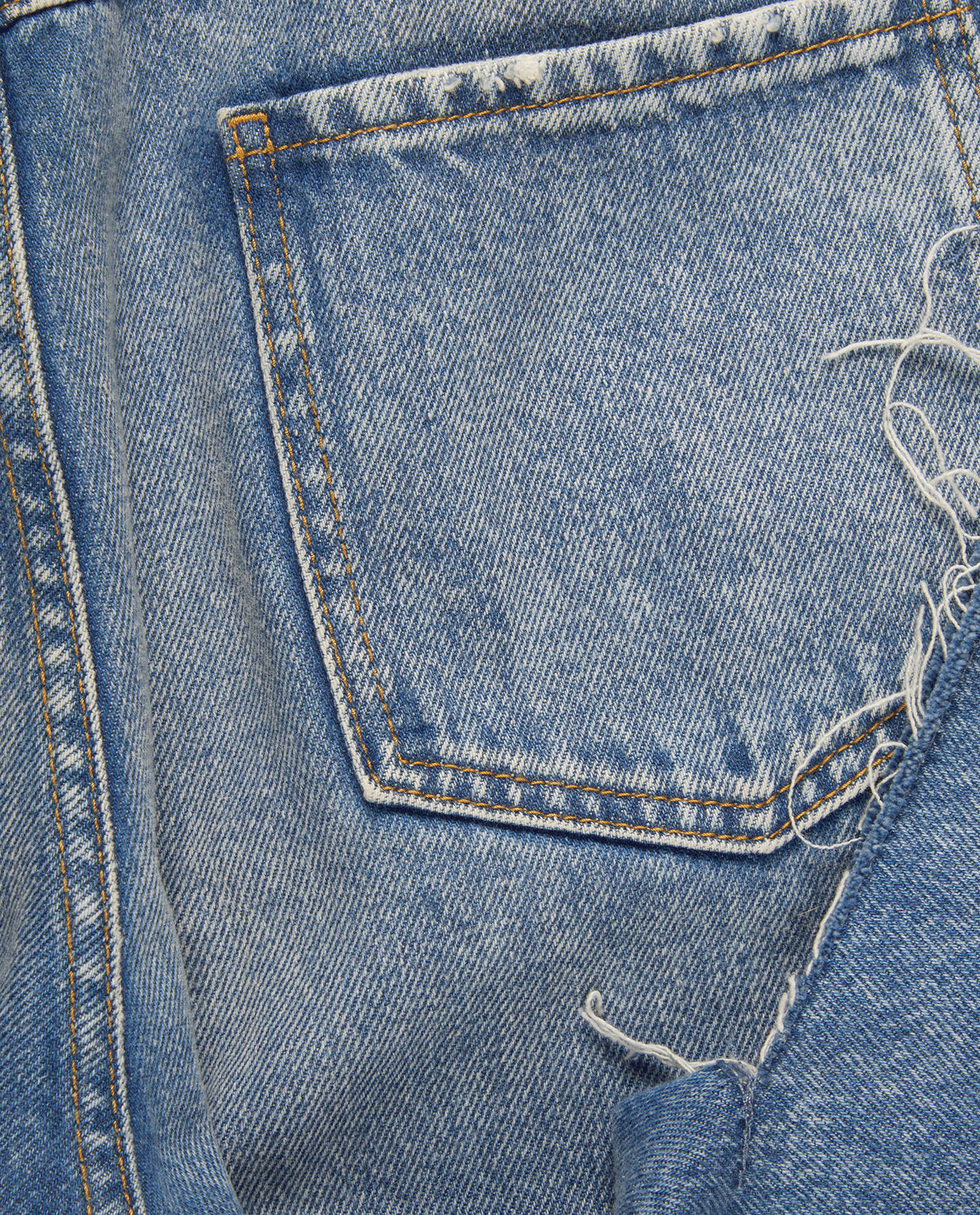 Maison Margiela Cut Out Jeans, &pound;220, Clothing, Blue, Cotton, Other view