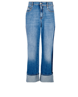 Alexander McQueen Straight Leg Jeans, Cotton, Blue, Sz31, 4*