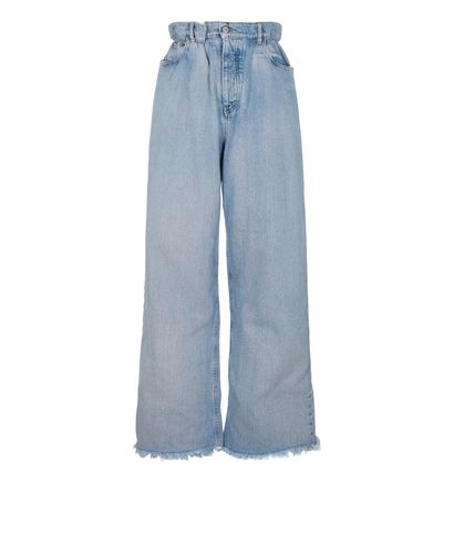 Miu Miu Paper Bag Jeans, front view