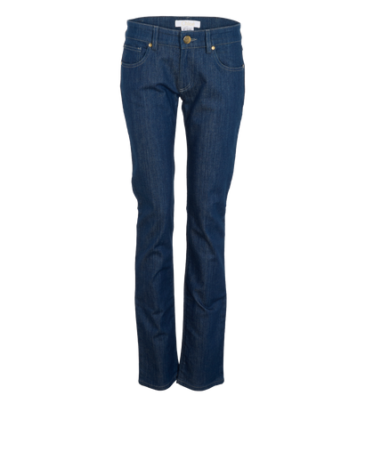 Chloe Denim Jeans, &pound;90, Clothing, Blue, Cotton, Front view