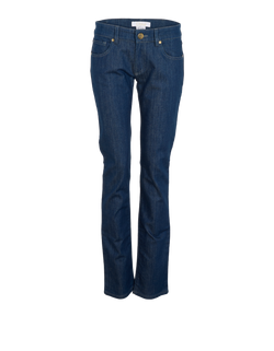 Chloe Denim Jeans, Cotton, Blue, UK6, 2*