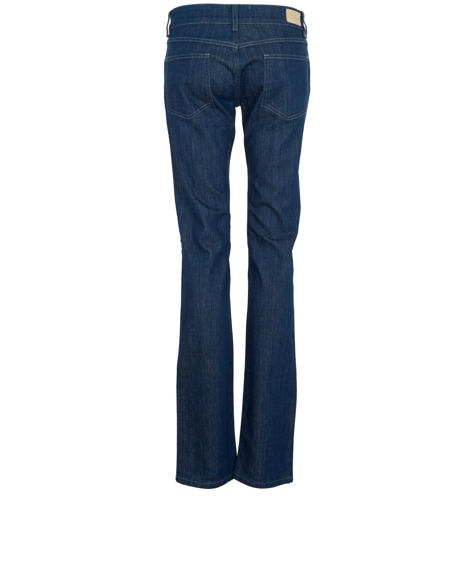 Chloe Denim Jeans, &pound;90, Clothing, Blue, Cotton, Back view