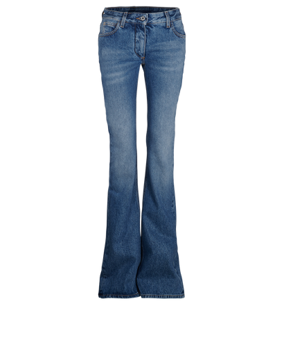 Off-White Flared Jeans, front view