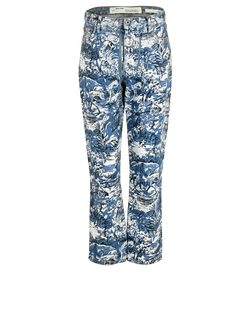 Off-White Tapestry Jeans, Denim, Blue, UK8, 2*