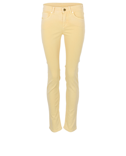Loro Piana Jeans, &pound;110, Clothing, Yellow, Cotton, Front view