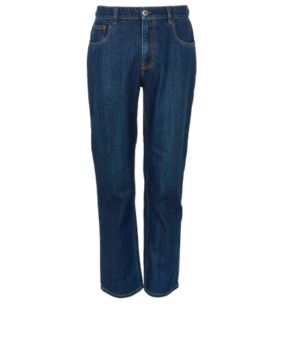 Prada Man's Fit Straight Jeans, front view