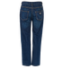 Prada Man's Fit Straight Jeans, back view