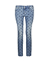 Stella McCartney Star Embroidered Jeans, front view