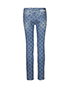 Stella McCartney Star Embroidered Jeans, back view