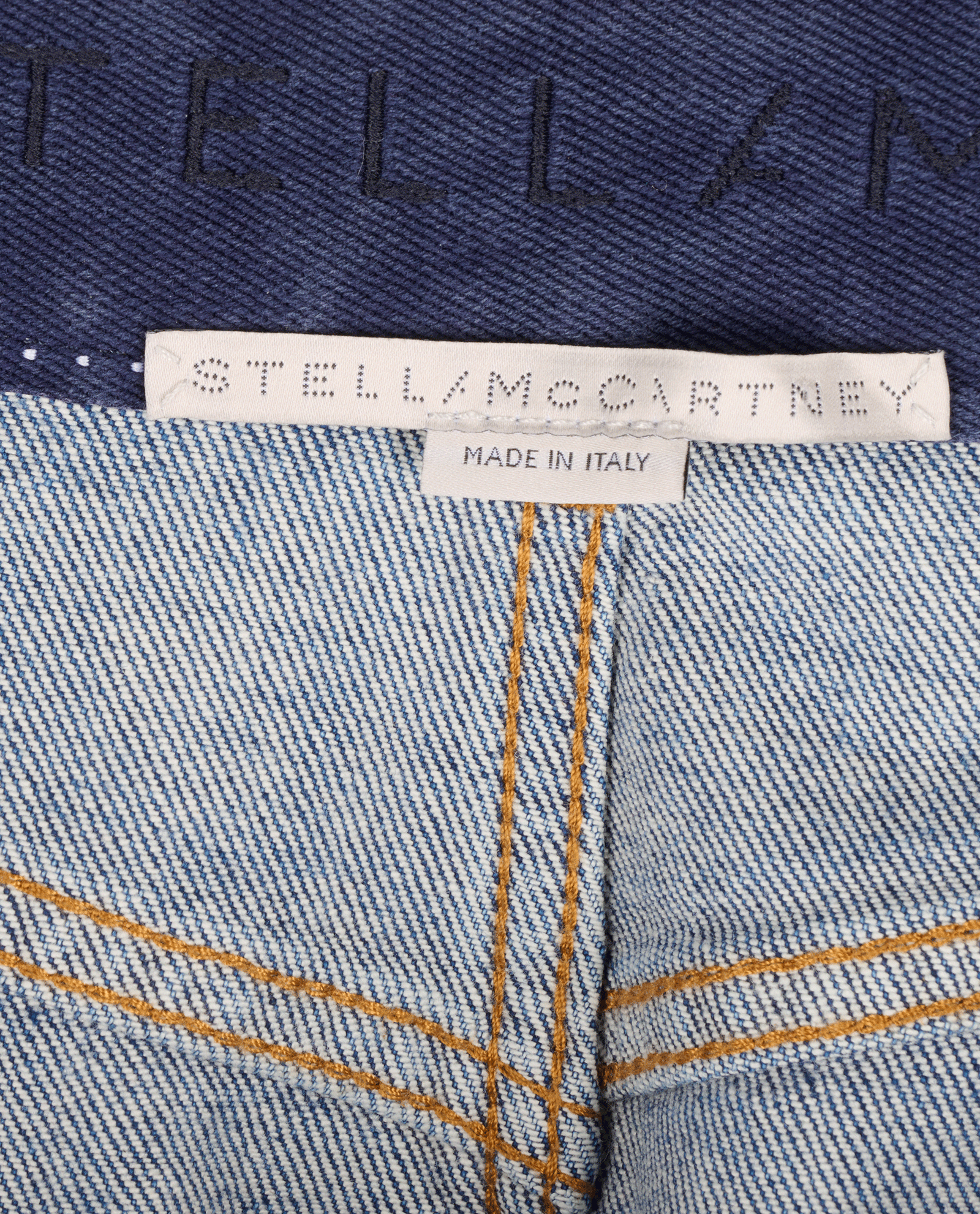 Stella McCartney Hotfix Stripes Jeans, &pound;150, Clothing, Blue, Cotton, Other view