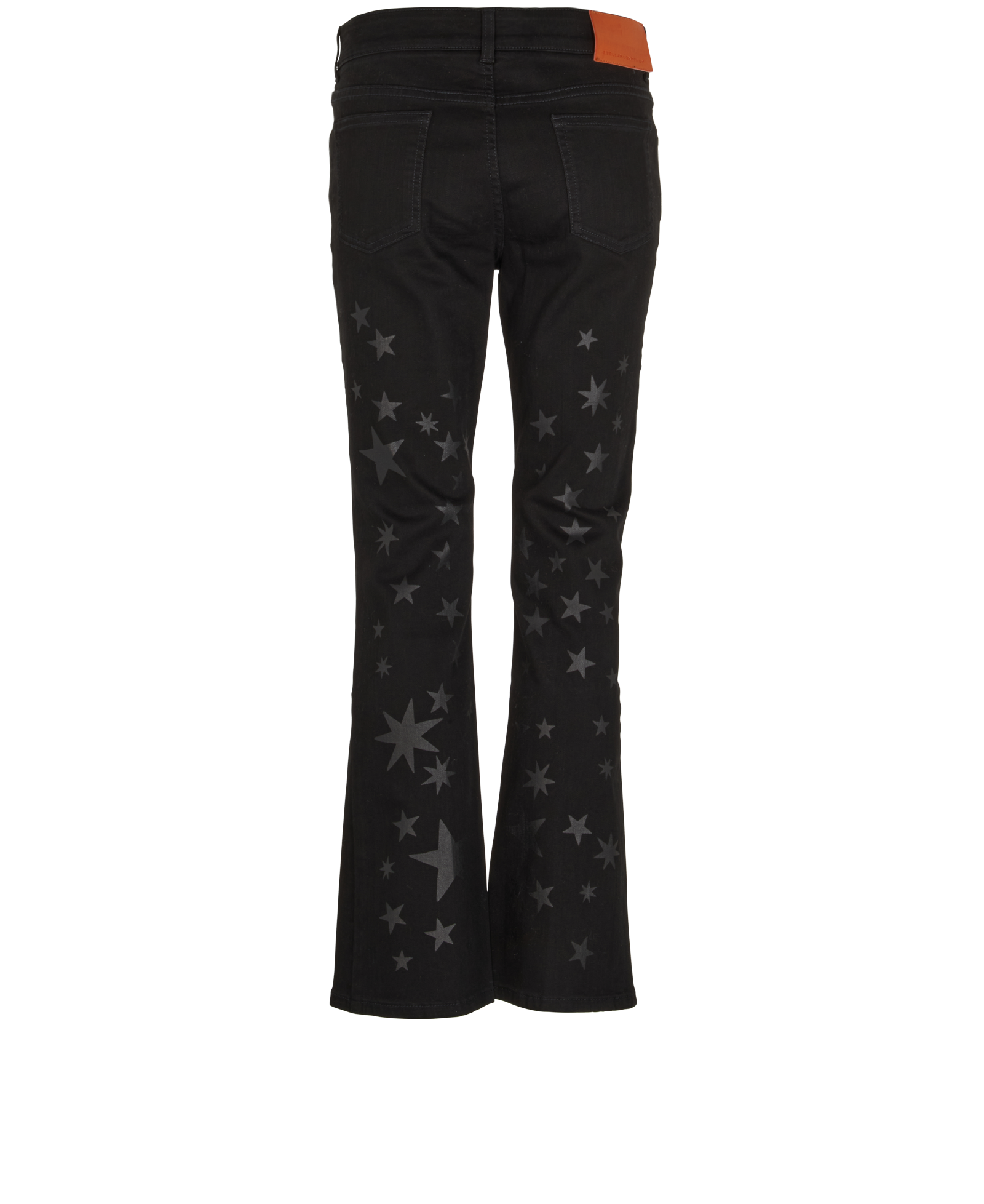 Stella McCartney Star Jeans, &pound;80, Clothing, Black, Cotton, Back view