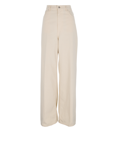 Toteme Wide Leg Jeans, front view