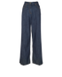 Valentino Dark Wash Wide Leg Jeans, front view