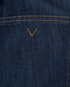 Valentino Dark Wash Wide Leg Jeans, other view